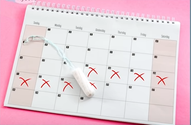 A menstruação normal dura até oito dias.