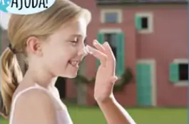 Reaplique o protetor seguindo as recomendações