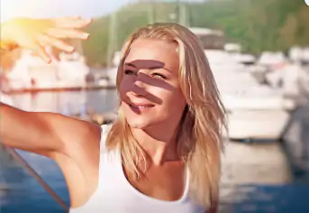 Exposição excessiva aos raios ultravioletas do sol pode causar catarata.