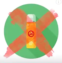 O uso de repelente é proibido para evitar picada de pernilongo em recém-nascido.