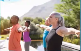 Foque a atenção no exercício e no corpo.