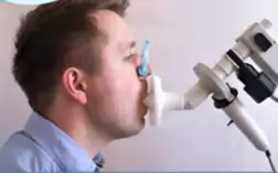 A espirrometria é um exame indicado.